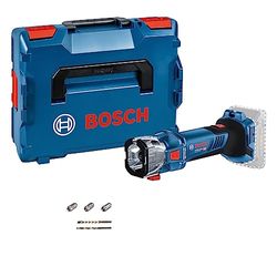 Bosch Professional GCU 18V-30 Accu-rotatiegereedschap, 18V-30, borstelloze motor met 30.000 min¹, incl. 3 x spantang, 1 x afzuigadapter, 1 x spiraalgroeffrees, 1 x multifunctionele frees, in L-BOXX)