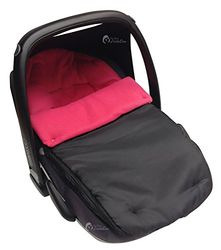 Autostoel voetenzak/Cosy Toes compatibel met Maxi Cosi Pebble dark pink