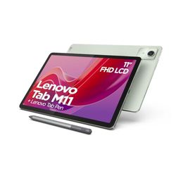 Lenovo Tab M11 tablet | 11" WUXGA Touch Display | MediaTek Helio G88 | 4 GB RAM | pamięć 128 GB | Wi-Fi | Android 13 | zielony | w zestawie Lenovo Tab Pen