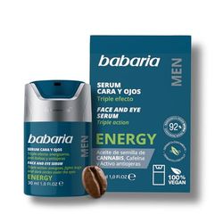 Babaria - Crema Antiarrugas Hombre Set | Crema Cara Hombre Anti Bolsas | Crema Hidratante Facial 30ml | Crema Antiedad Hombre Triple Acción | Skin Care Hombre