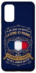 Coque pour Galaxy S20 UN JOUR J'AI QUITTÉ LA SEINE-ET-MARNE, MAIS...