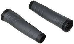 XLC unisex – vuxna handtag ergonomisk GR-S04, svart/grå, 135 mm