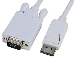 Pro Signal PSG04055 DisplayPort Male-to-VGA Male Lead, 1m