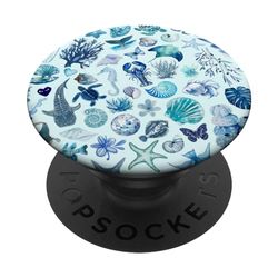 Estetica Europea Estetica Preppy Conchiglie Oceano Italiano PopSockets PopGrip Intercambiabile