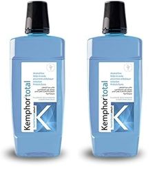 SuLinda Kemphor Enjuague Bucal Total 500 ml (Paquete de 2)