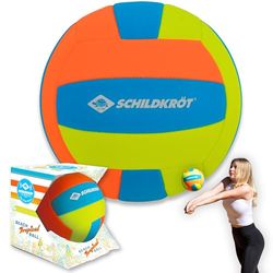 Schildkröt® Tropical Beachvolleybal van neopreen, maat 5, Ø 21 cm, normale maat, volleybal met gripvast textieloppervlak, zoutwaterbestendig, ideaal voor strand en tuin, 970299