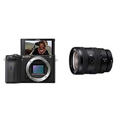 Sony Alpha 6600 Fotocamera Digitale Mirroless ad Obiettivi Intercambiabili, ILCE6600B, Nero + SEL1655 Obiettivo con Zoom 16-55mm F2.8, Serie G, APS-C, Innesto E, SEL1655G, Nero