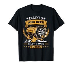 Dart Player Dart Board One Dart Competition Arrow Darting T-Shirt