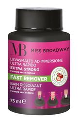 MB MILANO - Bain Dissolvant Vernis à Ongles - Ultra Rapide - Sans Acétone - Parfum Fruits Rouges - 75 ML - Made in Italy