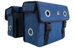 Willex Canvas Dubbele Blauw