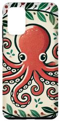 Galaxy S20+ Octopus Art floral octopi Case