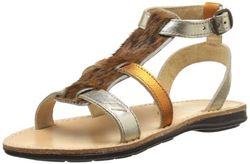 tty ytralala meisjes sandalen, Goud Or 1 942 Cuir Poulain Or, 33 EU