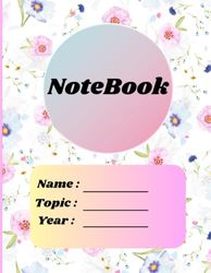 Notebook / Journal book : Use as a - Composition notebook / Diary book / Assignments notebook / School notebook / Business notebook / Journal notebook