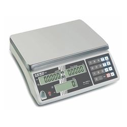 Counting scale - Entry level model in professional counting [Kern CXB 15K1] Counting resolution 30,000 points, Weighing Range [Max]: 15 kg, Readout [d]: 1 g