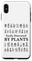 Facilmente distratto da piante, amanti delle piante divertente giardiniere Custodia per iPhone XS Max