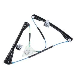 Frankberg Window Regulator Electric Without Motor Front Left Compatible with Polo 9N 2/3 Door 2001-2009