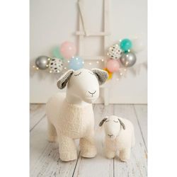Crochetts Folie 30 x 42 x 1 cm schaap