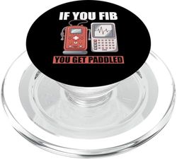 Paramédico retirado de primera respuesta EMT EMT PopSockets PopGrip para MagSafe