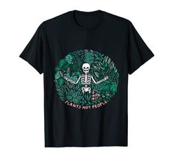 Calavera Gráfico, Planta Gráfica, Planta Fresca, Regalo Amante De Las Plantas Camiseta