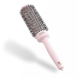 Olivia Garden Expert Blowout Speed – Rose pastel - 45 - Brosse ronde en céramique avec un barrilet extra long pour des brushings 25% plus rapides