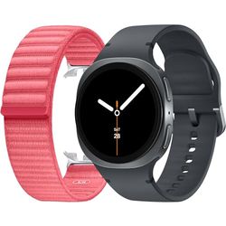 Samsung Galaxy Watch8 (Dark Gray, LTE, 40mm) + Fabric band, Smartwatch Galaxy AI, allenatore personale, desig resistente agli urti, processore 3nm, monitoraggio attività fisica e sonno, One UI 8