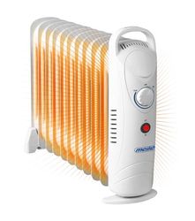 Olie radiator elektrische verwarming, radiator, verwarming, verwarmingstoestel 11 ribben 1.200 Watt