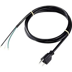 Sygonix SY-5043454 stroomaansluitkabel Zwart 2.00m