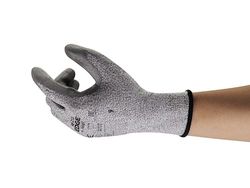 Ansell Edge 48-711 Guanti di sicurezza da lavoro, Protezione meccanica, taglia 7(S), Grigio (12 Paia)