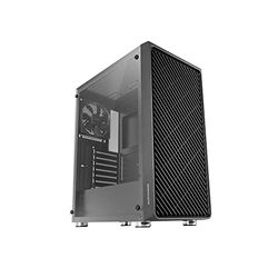 Mars Gaming MC3000 Gaming MC-3000 Zwart ATX Gaming Semitower Volledig Gehard Glas Venster Metal-Mesh Front 4x 120mm Fans