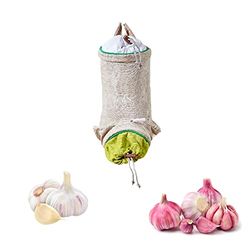 MASTRAD - Sac de conservation ail - 900gr - Conservation plus longue - Sac en coton - F93362