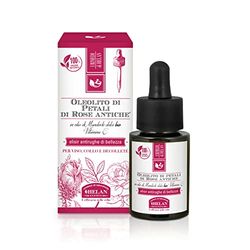 Helan, Huléolite de pétales de roses antiques, huile d'Amande Dolci, Elisir antirides, 15 ml
