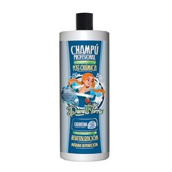Dona Flora After chemical revitalisation shampoo - restores and protects treated hair - Sulfate-free formula - Strengthens and rebuilds - 1000 ml