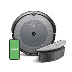 iRobot Roomba Combo i5 (i5172) Robotstofzuiger en Dweilrobot - Werkt met Spraakassistent (Alexa) - Gepersonaliseerde suggesties - Per kamer schoonmaken - Ideaal voor dierenharen en harde vloeren