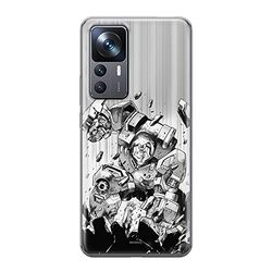 ERT GROUP mobiltelefonfodral för Xiaomi 12T/12T pro/K50 Ultra originalt och officiellt licensierat Marvel mönster Iron Man 018 anpassad till formen på mobiltelefonen, fodral tillverkad av TPU-plast