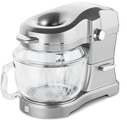 Catler Robot Pastelero Titanium, Sistema de Inserción de Ingredientes, Robot de Cocina Compacto Superpotencia con Kit de Accesorios Completo, 10 niveles de velocidad, Ultra Silencioso SilencePlus KM