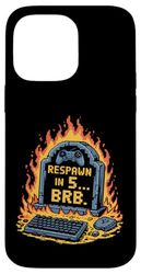 Divertente pixel Gamer Custodia per iPhone 14 Pro Max