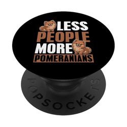 Perro Pomerania PopSockets PopGrip Adhesivo