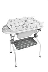 plastimyr 5985720 – Baignoire Bidet spécial Motif étoiles, blanc