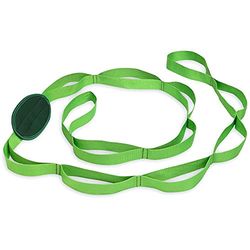 Gaiam Restore Multi-Grip Stretch Strap, Groen