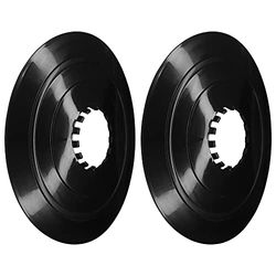 cyclingcolors 2 x heupfles voor achterwiel, fiets, 40 mm, 135 mm, bescherming voor straling, vet, kettingschakeling, cassette, stad, MTB, straat, zwart