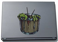 Laptopsticker Laptopskin Misc2-Music5 - Coole muziekinstrumenten - 150 x 126 mm sticker