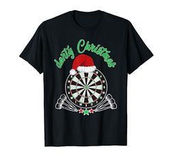 CHRISTMAS Dart Darts Dartboard Sport Player Funny Gift T-Shirt