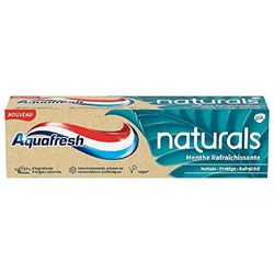 Aquafresh Dentifrice Naturals Menthe Rafraîchissante, Nettoie, Rafraîchit et Protège Activement Les Dents, 75 ml