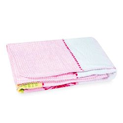 Julius Zöllner Plaid en Coton Jacquard | Taille 75 x 100 cm | Fabriqué en Allemagne | 100% Coton | Oeko-Tex Standard 100 | Famille de Chouettes