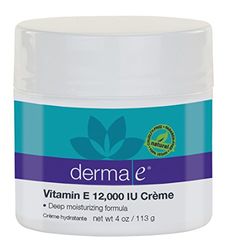 Derma E Deep moisturizing Formula Vitamin E 12,000 IU Cream, 4 ounce