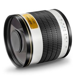 Walimex 16436 - Alvo para micro quatro terços (distância focal fixa de 500 mm, abertura f/6,3, diâmetro: 100 mm)
