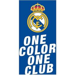 CERDÁ LIFE'S LITTLE MOMENTS Asciugamano Real Madrid 70x140 asciugatura super rapida e tocco extra morbido – Asciugamano Real Madrid per spiaggia, piscina o bagno, design unico e licenza ufficiale