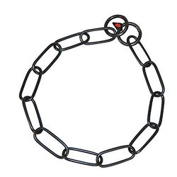 HS SPRENGER Lange Link Ketting - Roestvrij staal, Zwart, 0,18 kg
