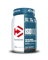 Dymatize ISO 100 Hydrolyzed Fudge Brownie 932g - Hydrolysat de Protéines de Whey + Poudre d'Isolat