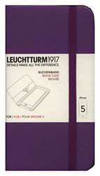 Leuchtturm1917 344374 - Custodia UnderCover a libro per Apple iPhone 5, colore lilla